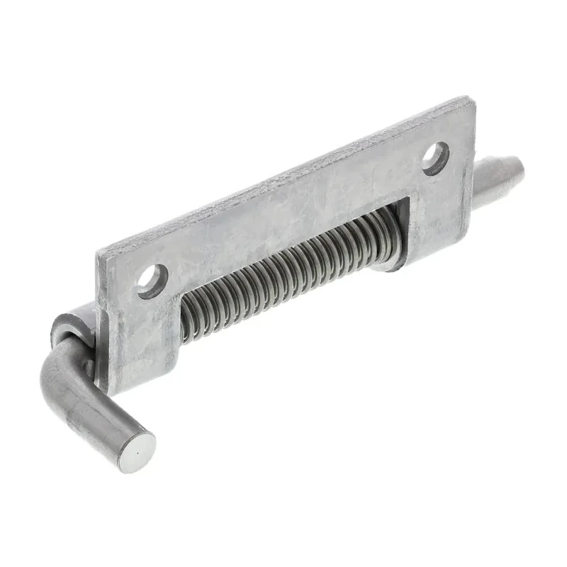 Pinet Raw 304 Stainless Steel Latch Hinge with Spring Loaded Pin, Bolt-On Fixing, 82 mm x 18.2 mm x 2.8 mm 12A3859