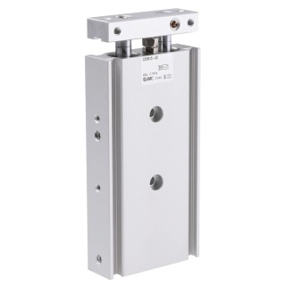 SMC Pneumatic Guided Cylinder, 15mm Bore, CXSM Series, 50 mm Stroke, Linear Acting CXSM15-50
