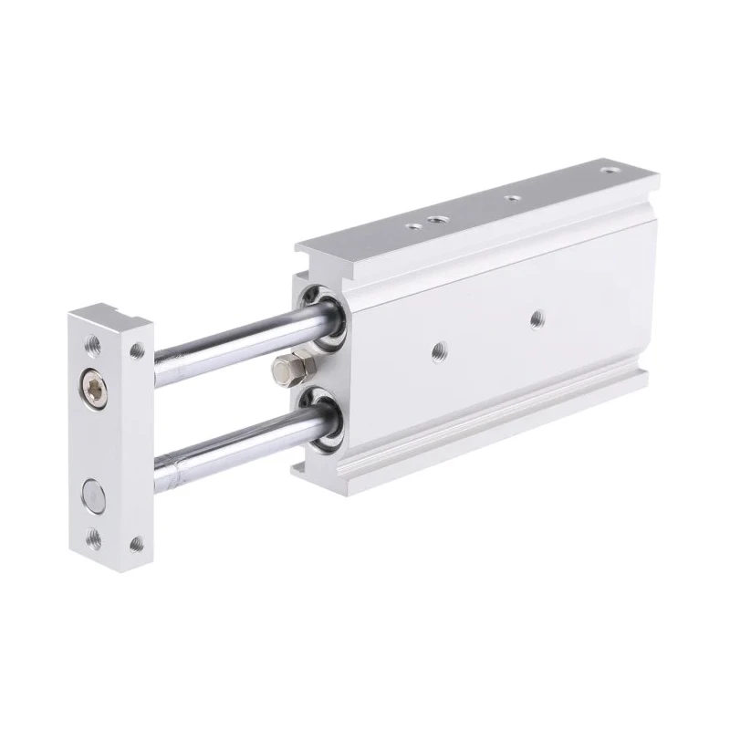 SMC Pneumatic Guided Cylinder, 15mm Bore, CXSM Series, 50 mm Stroke, Linear Acting CXSM15-50