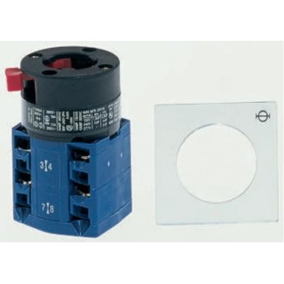 Kraus & Naimer Cam Switch Panel Mount 6 Position 1 Pole 6A 690V IEC 60947-3 CAD11.A233/GBA001.*FT