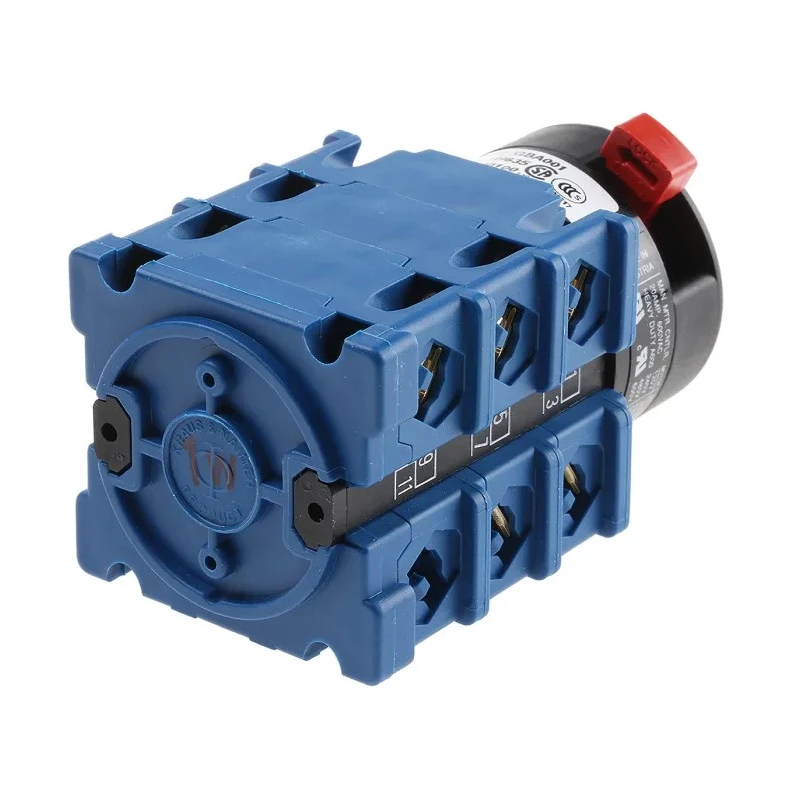 Kraus & Naimer Cam Switch 5 Position 60° Angle of Throw 20A Contact Current CHR10.A232/GBA001.*FT