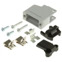 RS PRO Polyphenylene Oxide Straight D-Sub Backshell 9 Way Strain Relief 467-683
