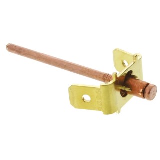 POP Copper Coated Plain Steel Earth Tab Rivet 4mm Diameter 5.3mm Length 2mm Max Material Thickness PMC 2/6.3