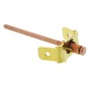 POP Copper Coated Plain Steel Earth Tab Rivet 4mm Diameter 5.3mm Length 2mm Max Material Thickness PMC 2/6.3