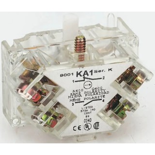 Schneider Electric Contact Block for Harmony 9 Series 1 NO Contact Type Screw Clamp Terminals 9001KA2G