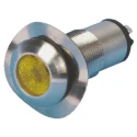 Marl Panel Mount LED Indicator Yellow, Panel Mount Indicator 528 Series, 13 mm Mount Hole, Solder Tab Terminal 528-521-76