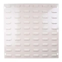 RS PRO Polypropylene Louvre Panel Storage Unit 500 mm x 500 mm Sandstone 350-6028