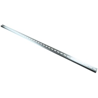 RS PRO Steel Perforated DIN Rail, 1 m x 35mm x 7.5 mm 467-416