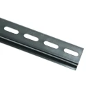 RS PRO Steel Perforated DIN Rail, 1 m x 35mm x 7.5 mm 467-416