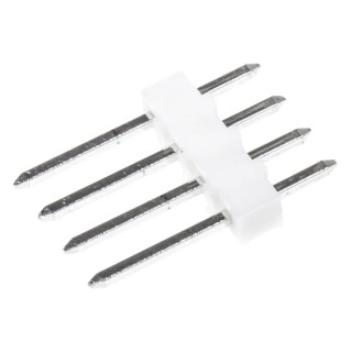 Molex KK 254 Series Straight Through Hole Pin Header, 4 Contacts, 2.54 mm Pitch, 1 Row, Unshrouded 22-03-2041