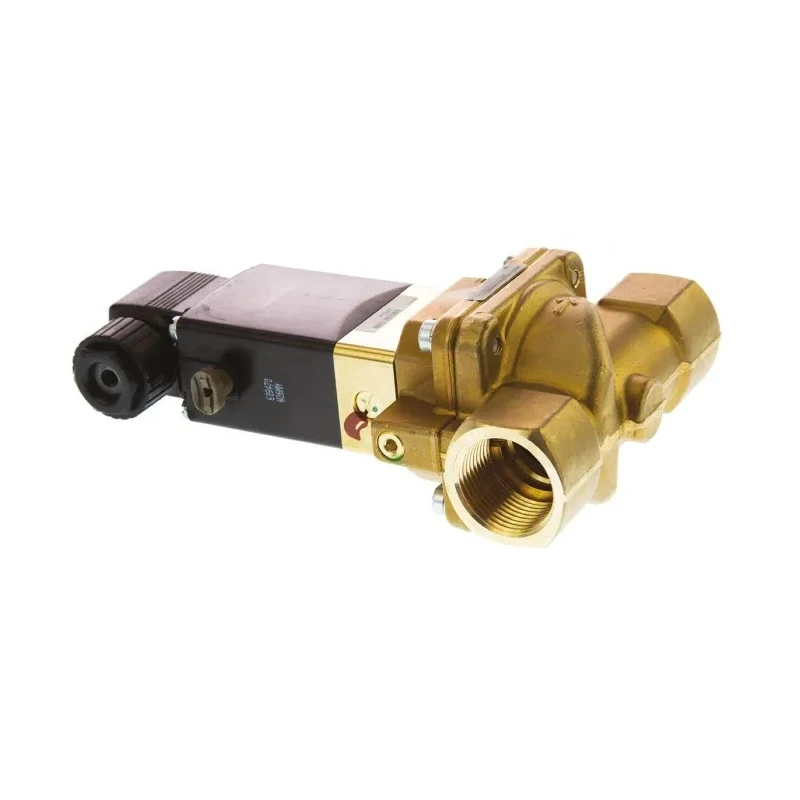 Burkert Solenoid Valve 2 Port Normally Closed, Brass Body, 24V DC, 10 bar, Orifice 20mm 134434