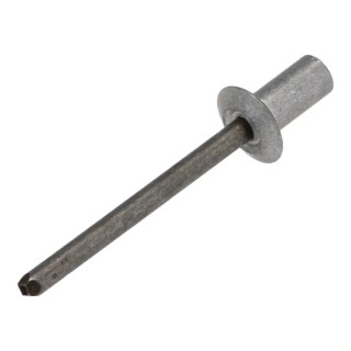 POP Aluminium Blind Rivet Dome Head 4.8 mm Diameter, 10 mm Length, Steel Mandrel AD66SB