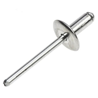 POP Aluminium Blind Rivet 4.8 mm Diameter, 11 mm Length, Steel Mandrel TAPD68BSLF14