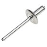 POP Aluminium Blind Rivet 4.8 mm Diameter, 11 mm Length, Steel Mandrel TAPD68BSLF14