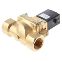 Burkert 2 Port NC Brass Solenoid Valve 230V AC, Orifice 25mm, Max Pressure 10 bar, Series 5282 134441