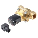 Burkert 2 Port NC Brass Solenoid Valve 230V AC, Orifice 25mm, Max Pressure 10 bar, Series 5282 134441