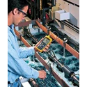 Fluke Digital Thermometer Handheld, Type T, K, J, E Probe Compatible, 1 Input, 1372 °C Max, ±0.3 K Accuracy 120956-940 3XL