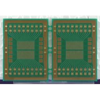 Sunhayato 32 Way 2 Extender Board Converter Board 36.38 mm Length 55.34 mm Width FR4 Epoxy Glass Fabric Laminate SSP-61