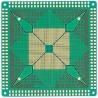 Sunhayato Extender Board Converter Board 208 Way 2 Sides Epoxy Glass Fabric Laminate FR4 1mm Thickness 77.47mm QFP-51