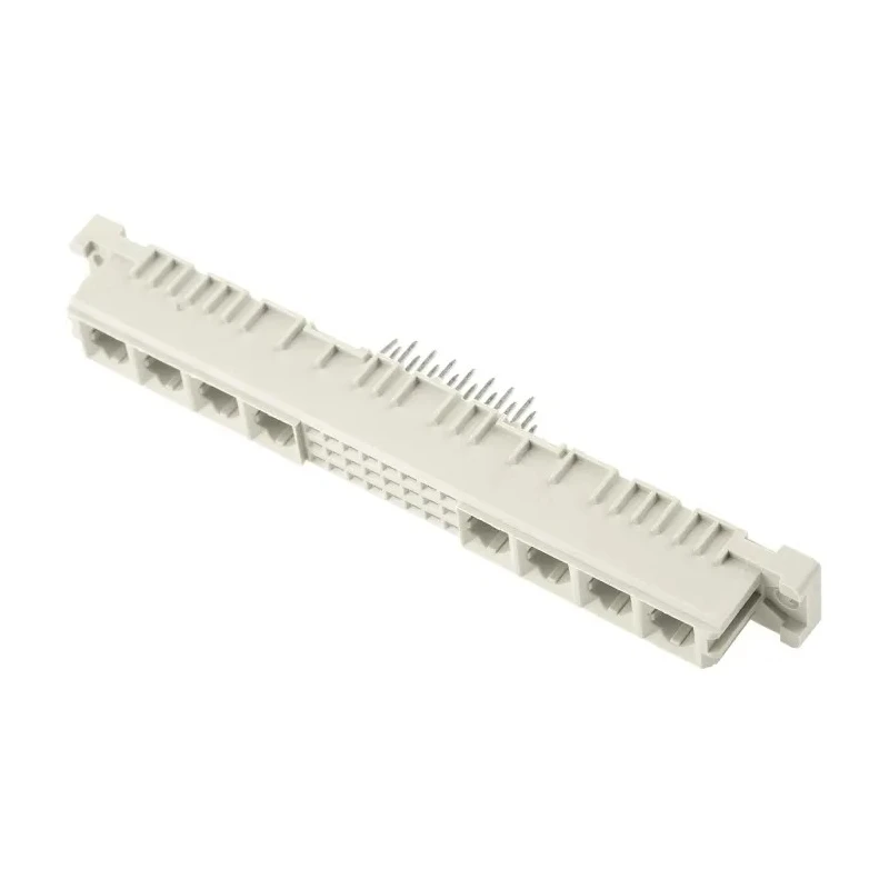 HARTING DIN 41612 32 Way 2.54 mm Pitch Through Hole Type C/2 Solder Class C2 3 Row Female Straight Connector 09032246805