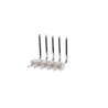 Molex KK 254 Series Right Angle Through Hole Pin Header, 5 Contacts, 2.54 mm Pitch, 1 Row, Unshrouded 22-05-2051