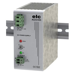 ELC ALE Switched Mode DIN Rail Power Supply 220-240V ac 29V dc 5 A Output 150 W ALE2405