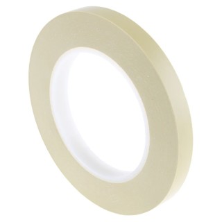 Hi-Bond Fine Line Masking Tape 12mm x 66m Polyvinyl Chloride Rubber Adhesive Green HFL1200-12
