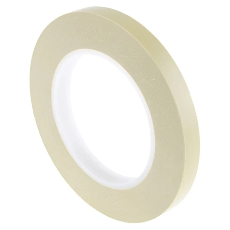 Hi-Bond Fine Line Masking Tape 12mm x 66m Polyvinyl Chloride Rubber Adhesive Green HFL1200-12