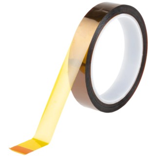 Hi-Bond Amber Polyimide Film Electrical Tape 19mm x 33m Silicone Adhesive High Temperature Resistance HB830