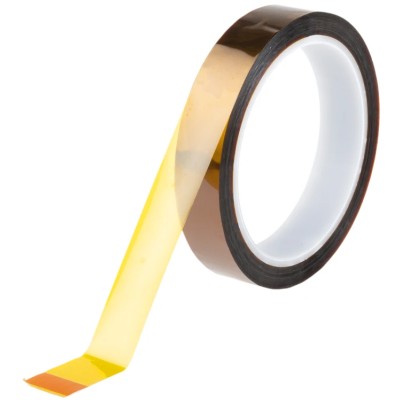 Hi-Bond Amber Polyimide Film Electrical Tape 19mm x 33m Silicone Adhesive High Temperature Resistance HB830