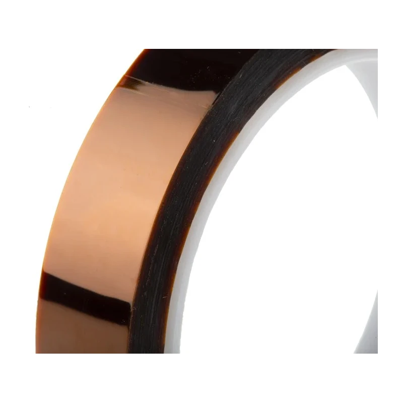 Hi-Bond Amber Polyimide Film Electrical Tape 19mm x 33m Silicone Adhesive High Temperature Resistance HB830