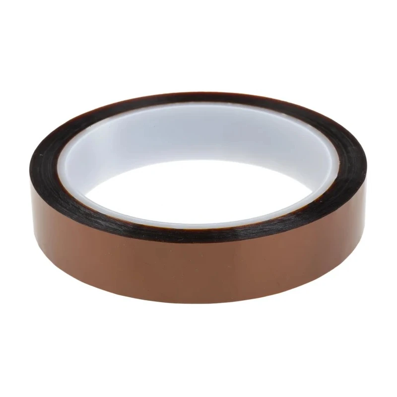 Hi-Bond Amber Polyimide Film Electrical Tape 19mm x 33m Silicone Adhesive High Temperature Resistance HB830