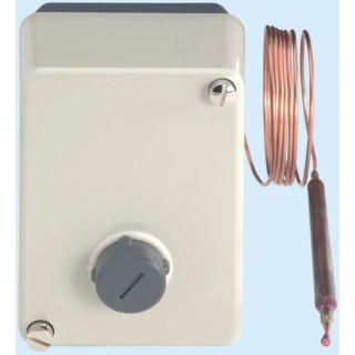 Jumo Capillary Thermostat, 300 °C Max, Manual Reset, SPST Contact 603021/70-2-064-00-2000-40-10-00-00-000-00-6/000