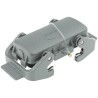 RS PRO Protective Cover Han B Series Thread Size PG21 2 Way Metal Grey 250V 09300165422