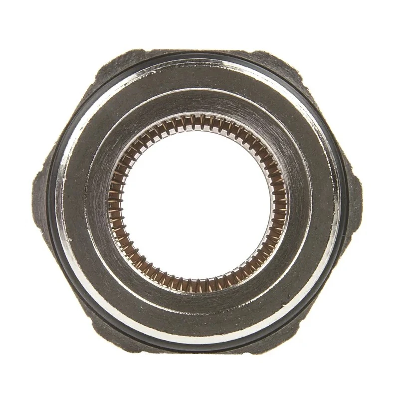 HARTING EMC Series Metallic Metal Cable Gland with Thread, 17 mm Min. Cable Diameter, 21 mm Max., IP68, Nickel Plated PG29