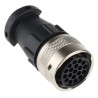 ITT Cannon Industrial Circular Connector 19 Contacts Cable Standard Socket Female IP65 Trident Ringlock Series 192990-5450