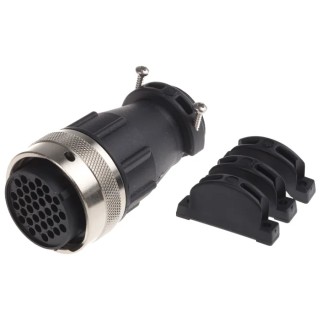 ITT Cannon Circular Connector, 35 Contacts, Cable Mount, Socket Female, IP65 Rated, Standard Size, Nylon 192990-5460