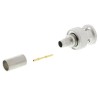 Telegartner BNC Series Coaxial Connector Cable Male BNC, 75 Ω Impedance, Straight Body Crimp J01002A0055