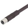 binder Female 3 Way Straight to Unterminated 4 Way Free End Sensor Actuator Cable 2m 79-3102-32-03