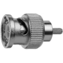 Telegartner BNC Series Coaxial Connector Cable Male BNC 75 Ω Straight Body Crimp J01002A0058