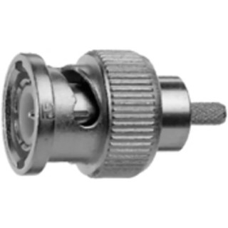 Telegartner BNC Series Coaxial Connector Cable Male BNC 75 Ω Straight Body Crimp J01002A0058