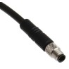 binder Female 3 Way Straight to Unterminated 4 Way Free End Sensor Actuator Cable 2m 79-3107-52-04