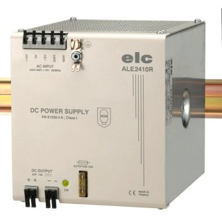 ELC Linear DIN Rail Power Supply 230/400V AC Input 24V DC 10A 240W ALE2410R