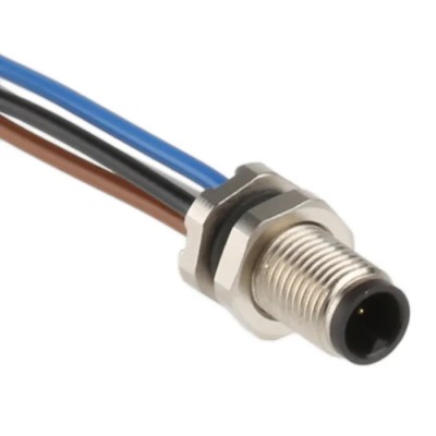 binder Circular Connector, 4 Contacts, Panel Mount, M5 Socket Male, IP67, Metal Housing, 60V, 1A, 707 Series 09-3111-86-04