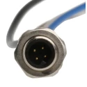 binder Circular Connector, 4 Contacts, Panel Mount, M5 Socket Male, IP67, Metal Housing, 60V, 1A, 707 Series 09-3111-86-04