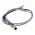binder Circular Connector, 4 Contacts, Panel Mount, M5 Socket Male, IP67, Metal Housing, 60V, 1A, 707 Series 09-3111-86-04