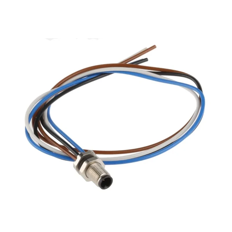 binder Circular Connector, 4 Contacts, Panel Mount, M5 Socket Male, IP67, Metal Housing, 60V, 1A, 707 Series 09-3111-86-04