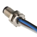 binder Circular Connector, 4 Contacts, Panel Mount, M5 Socket Male, IP67, Metal Housing, 60V, 1A, 707 Series 09-3111-86-04
