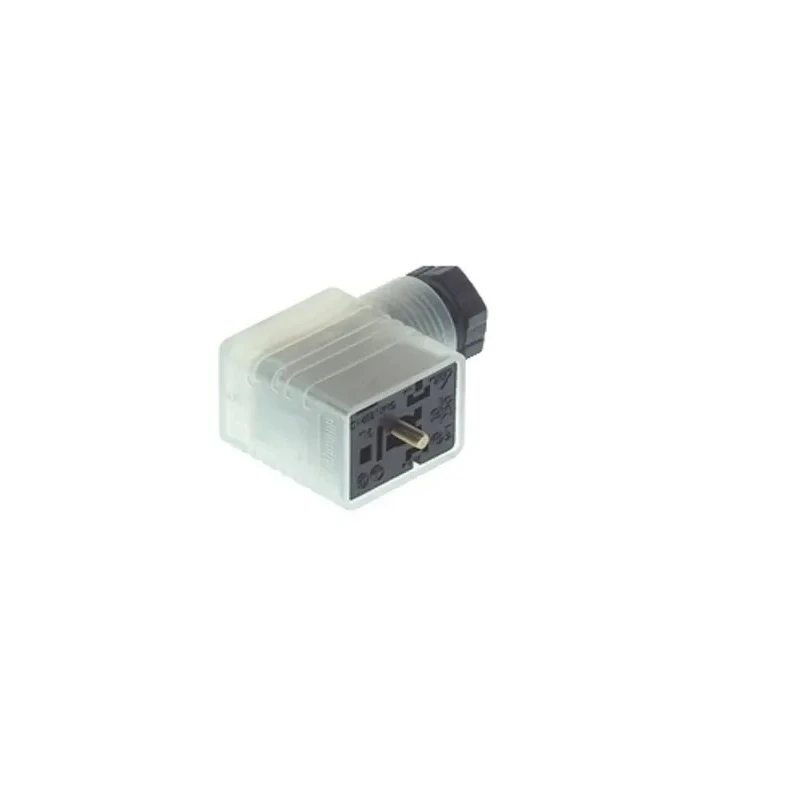 Hirschmann DIN 43650 Connector Indicator Light 250 V AC, 250 V DC, 8A, PG9 Cable 933715100 GMNL 209 NJ LED 230 YE black