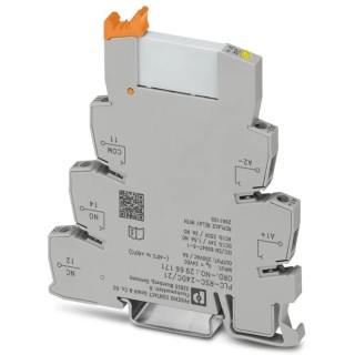 Phoenix Contact Electromechanical Interface Relay DIN Rail Mount 24V DC Coil 9mA SPDT 6A 2966171